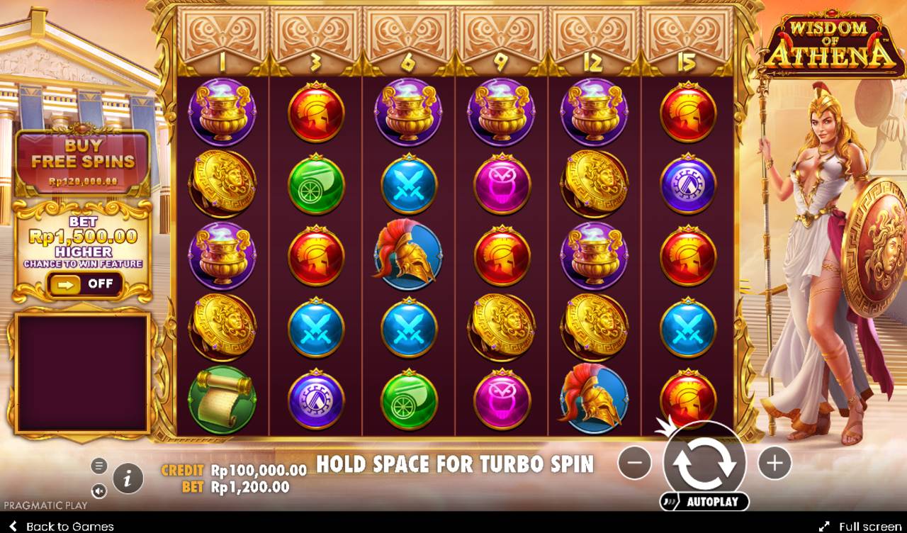 Wisdom Of Athena (Pragmatic Play) Image 2
